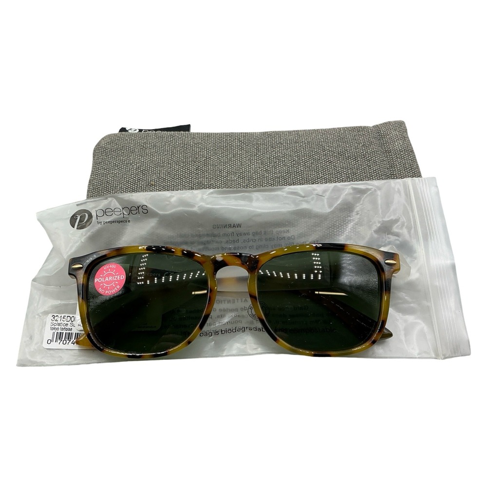 Peepers Solstice Sun Tokyo Tortoise Polarized Sunglasses 3215D000